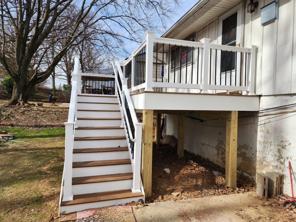 New Deck in Potomac,